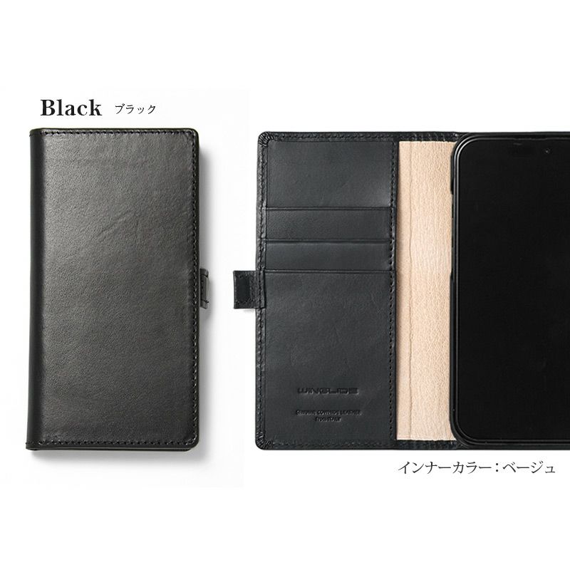 iPhone14 Pro / iPhone 14 ケース 手帳型 ブランド 本革 スマホケース レザー 送料無料