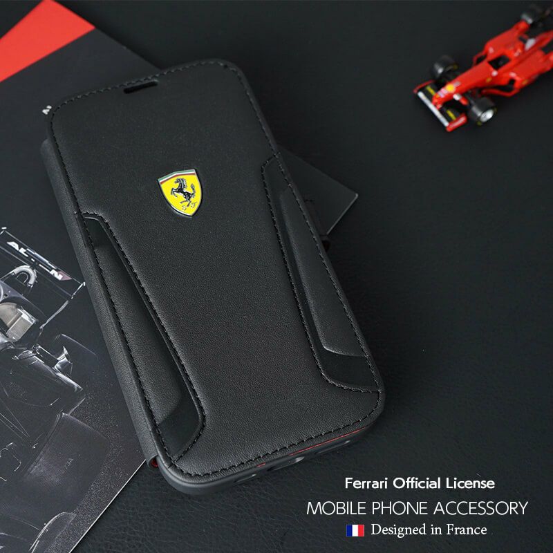 iPhone14Pro 手帳型 本革ケース Ferrari フェラーリ レザーケースはこちら