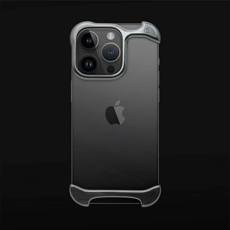 iPhone バンパー　14 PRO MAX Arc Pulse アルミバンパー シルバー』 iPhone14ProMax / iPhone14Pro