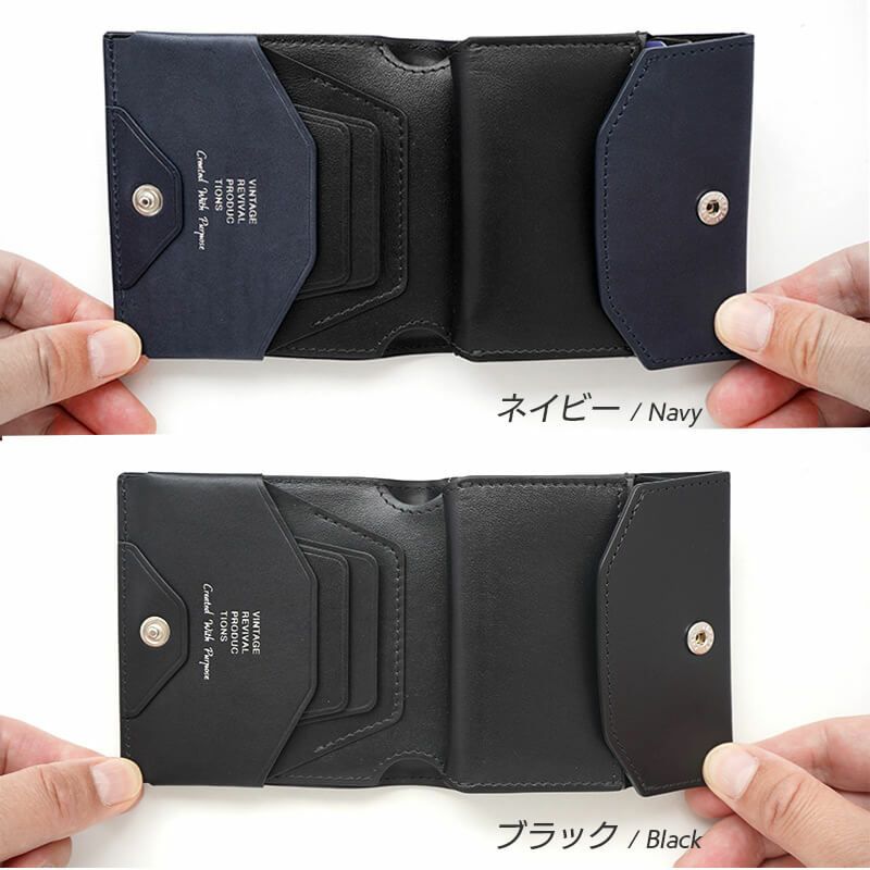 小さい縦づかい財布 Cordovan｜Vintage Revival Productions