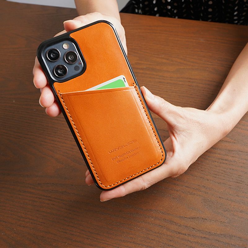 iPhone12 Pro / iPhone 12 ケース 背面 カード収納 スマホケース カード入れ