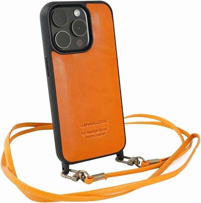 iPhone 15 Pro / 15 ProMax / 15 / 14 ProMax / 14Pro / 14 /  13 Pro  / 13 / 12 Pro / 12 ケース 栃木レザー 革 スマホ ショルダー