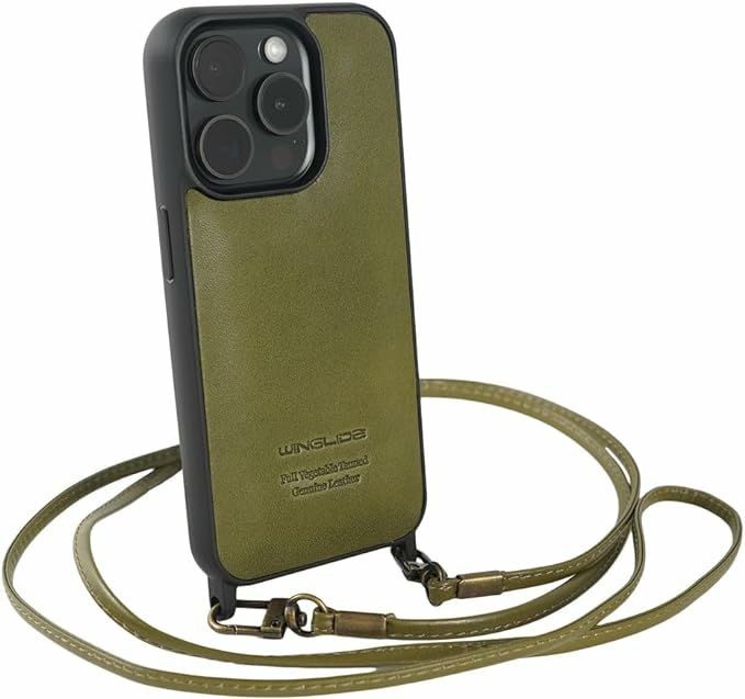 iPhone 15 Pro / 15 ProMax / 15 / 14 ProMax / 14Pro / 14 /  13 Pro  / 13 / 12 Pro / 12 ケース 栃木レザー 革 スマホ ショルダー