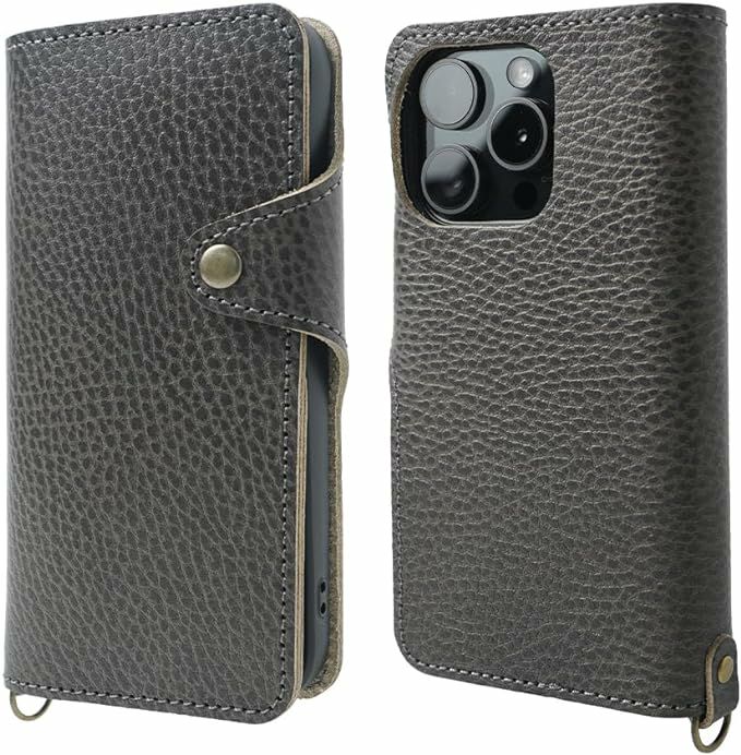 iPhone15 Pro / iPhone15 ProMax / iPhone 15 / iPhone15 Plus ケース 手帳型 ブランド 本革 スマホケース イタリアン レザー おしゃれ