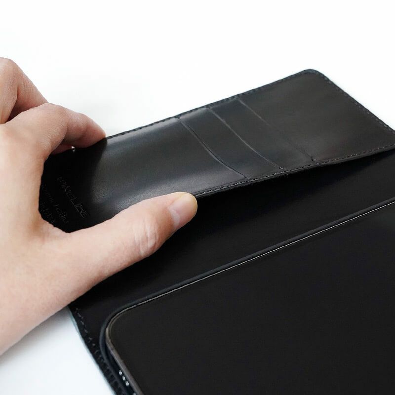 iPhone15 Pro ケース 手帳型 ブランド 本革 象 スマホケース レザー アイフォンケース