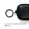 ミニポーチ カラビナ airpods ケース スマートキーケース おしゃれ レディース マルチポーチ メンズ 本革