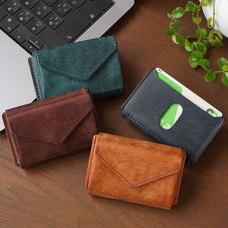 財布 本革 レザー ブランド おしゃれ シンプル ミニ財布 小さい財布 メンズ レディース 三つ折り 財布 財布 プレゼント 送料無料