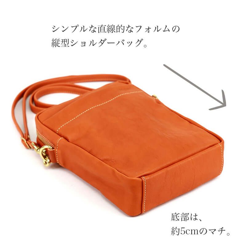 ショルダーバッグ 本革 軽い レザー ブランド おしゃれ ケース