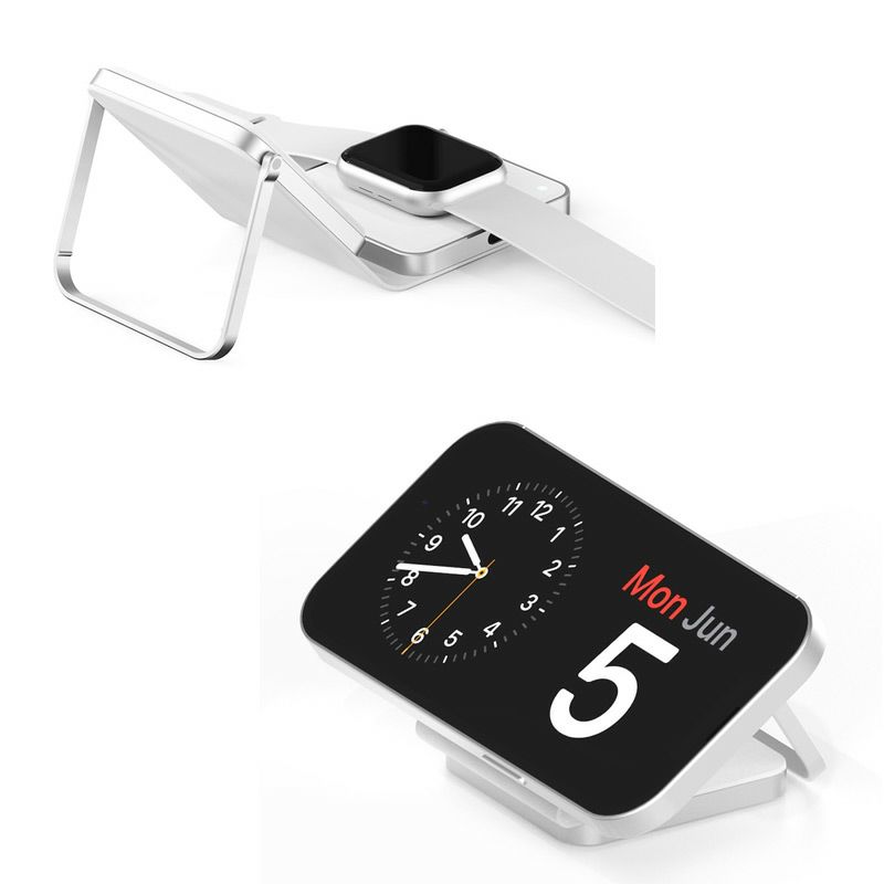 ワイヤレス充電 マグネット iPhone 充電器 軽量 コンパクト 充電器 携帯用 iphone 充電器 置くだけ Applewatch 充電器