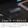 USBハブ USB タイプC type-c 4K HDMIポート usbポート USB Type-C ハブ Mac Chromebook Windows カードリーダー イーサネットケーブル