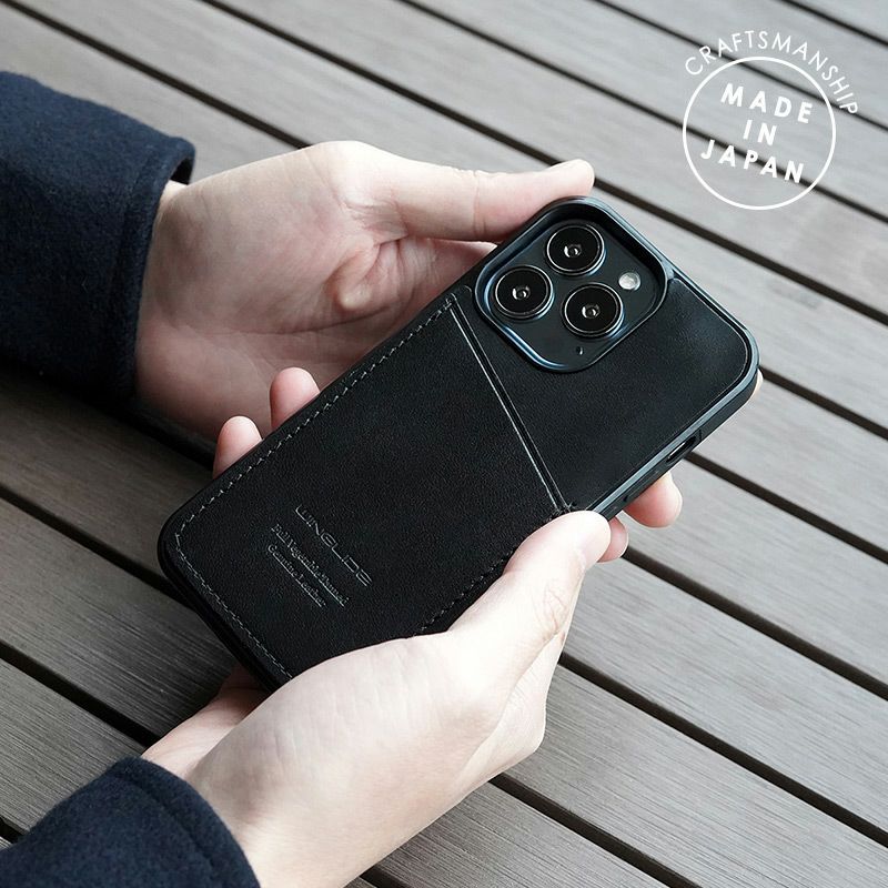 iPhone16e 本革 レザーケース カード収納あり 栃木レザーケースはこちら