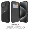 iPhone16 Pro / iPhone16 ProMax / iPhone 16 / iPhone16 Plus ケース 耐衝撃 スマホケース 衝撃吸収 手帳型 RAPTIC 透明 クリア