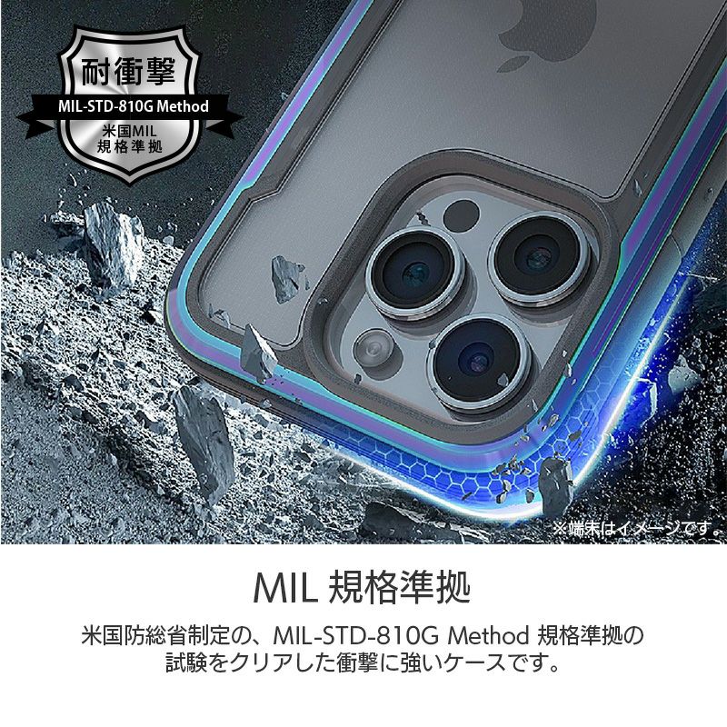 iPhone16 Pro / iPhone16 ProMax / iPhone 16 / iPhone16 Plus ケース 耐衝撃 スマホケース 衝撃吸収 クリアケース 透明 米国MIL規格