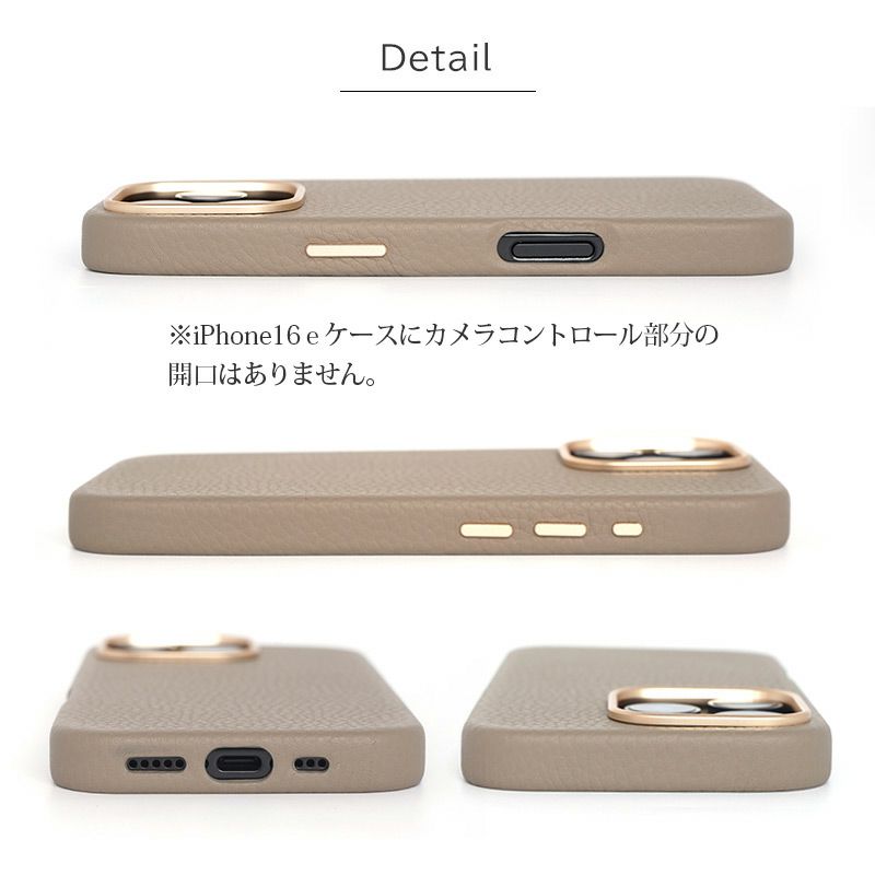 MagSafe対応 シュリンクレザー スマホケース iPhone16 Pro / iPhone16 ProMax / iPhone 16 ケース ブランド 本革 レザー 革 背面