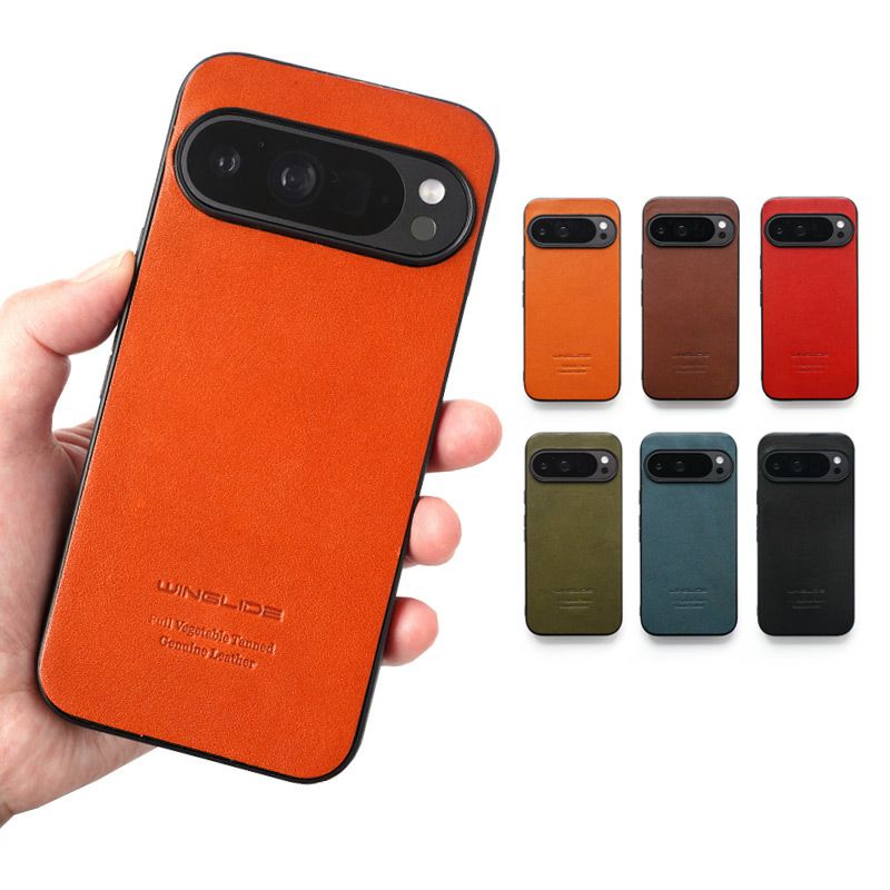 Google Pixel 9 9a Pro XL ケース 背面 グーグルピクセル9 プロ ケース 本革 ブランド おしゃれ