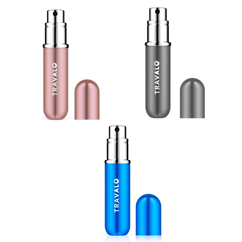  トラヴァ―ロ TRAVALO アトマイザー 香水 詰め替え チャージ 簡単 スプレー 5ml スリム 香水 携帯 持ち運び 