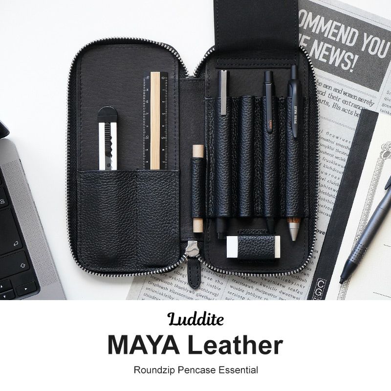 ラウンドファスナー ペンケース 本革 レザー ブランド おしゃれ シンプル 使いやすい 仕切り 社会人 筆箱 おすすめ 男性 女性 メンズ