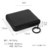 二つ折り財布 メンズ 本革 財布 AGILITY SGシュリンクレザー サイフ レザー 革 ラウンドファスナー