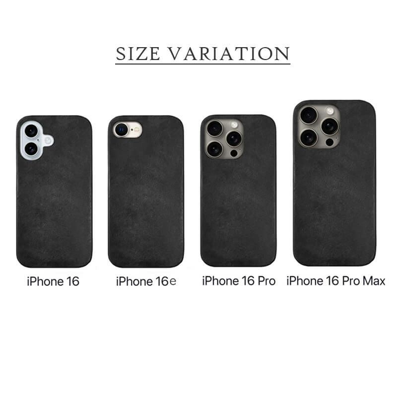iPhone16 Pro / iPhone16 ProMax / iPhone 16 / iPhone16 e ケース ブランド 本革 スマホケース レザー 革 背面