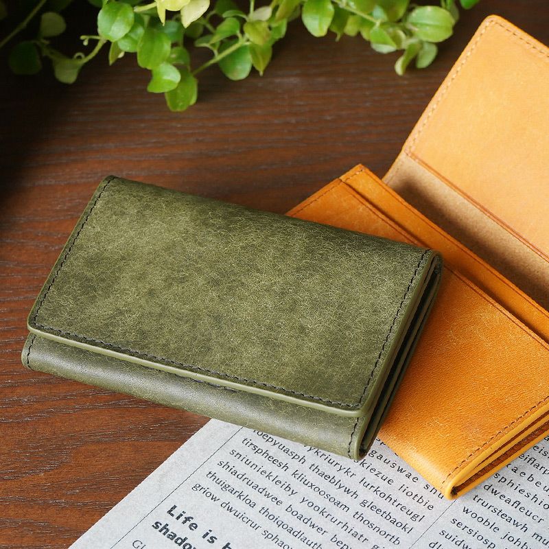 名刺入れ おしゃれ レディース メンズ 本革 プエブロレザー ブランド 仕切り あり 女性 男性 スリム 高級 社会人 就職祝い 昇進祝い