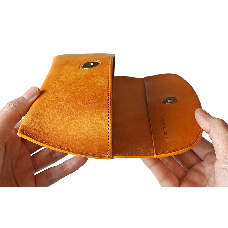 メガネケース 本革 プエブロ レザー おしゃれ シンプル 大きめ