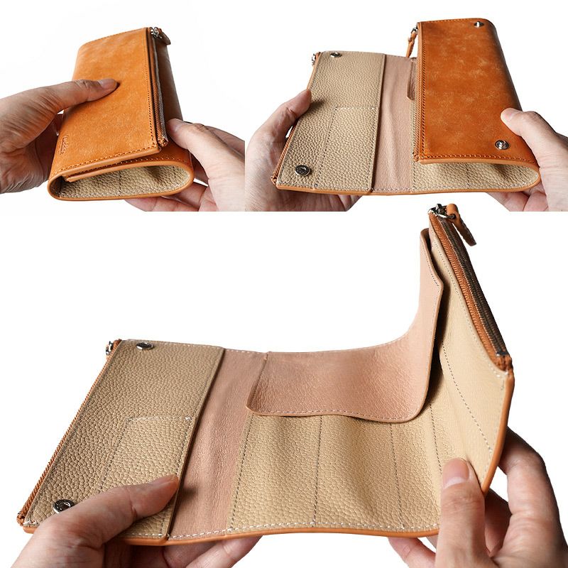 ラダイト ペンケース ロール おしゃれ 革 ブランド シンプル スリム コンパクト 高級 本革 フラット 一本ずつ レトロ 仕切り 付き 楽天