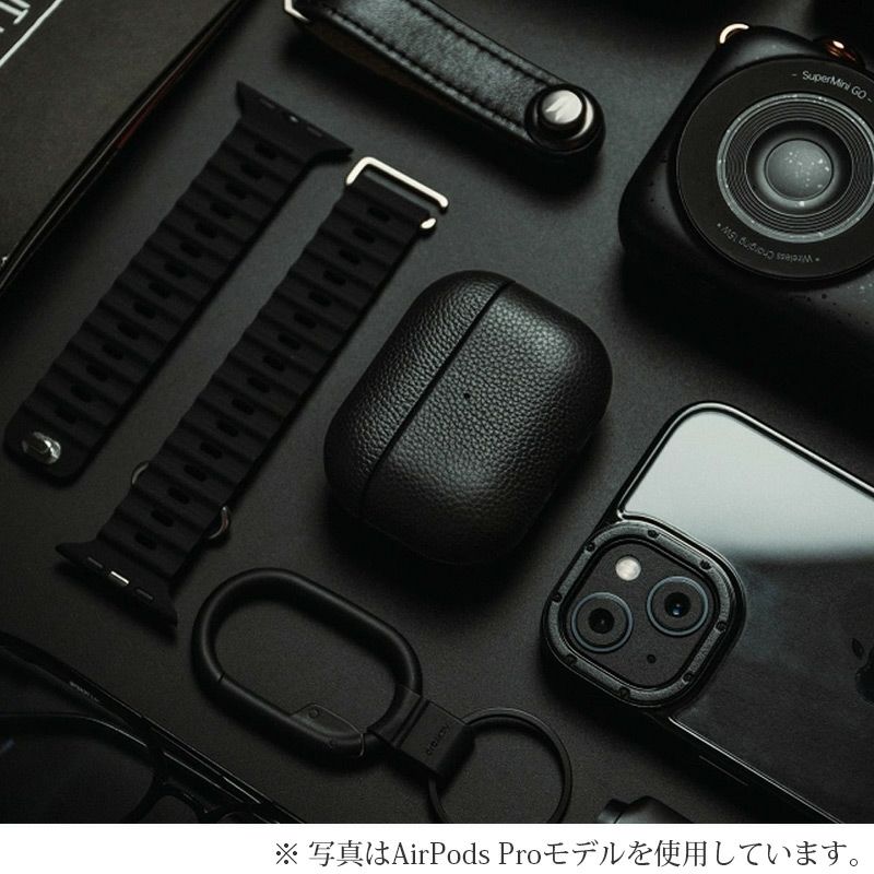 Airpods 4 ケース エアーポッズ カバー AirPods Case 本革製 イタリアン レザー 保護ケース イヤホン エアポッズ ギフト プレゼント