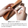 ラダイト ペンケース 2ポケット おしゃれ 革 ブランド シンプル スリム コンパクト 高級 本革 フラット 一本ずつ 仕切り 付き 楽天