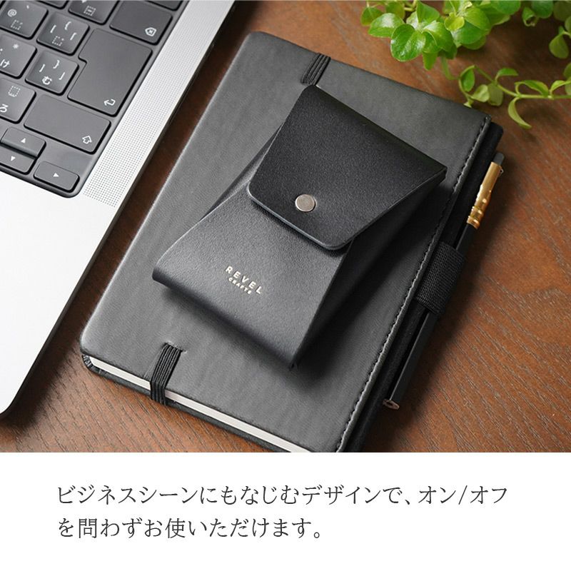 【牛革】カードケース 名刺入れ REVEL VERTICAL CARD CASE 縦型 本革 日本製