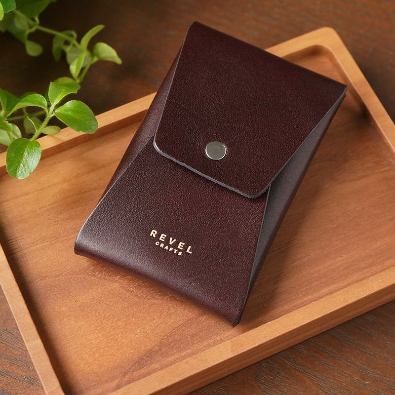 【牛革】カードケース 名刺入れ REVEL VERTICAL CARD CASE 縦型 本革 日本製