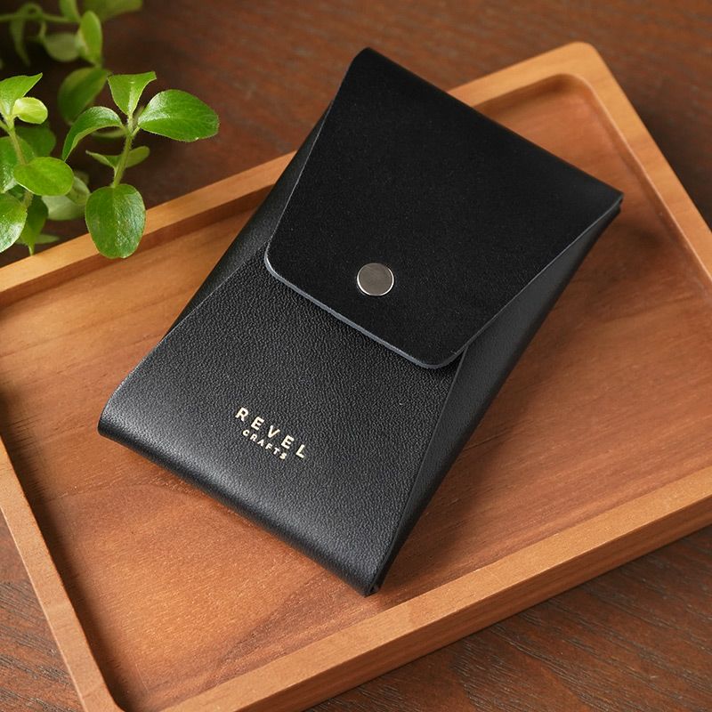 【牛革】カードケース 名刺入れ REVEL VERTICAL CARD CASE 縦型 本革 日本製