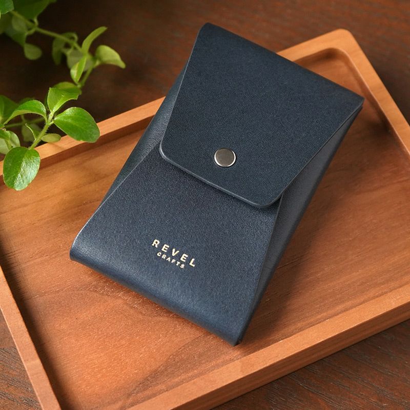 【牛革】カードケース 名刺入れ REVEL VERTICAL CARD CASE 縦型 本革 日本製