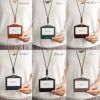 本革  IDカードホルダーパスケース ネームホルダー IDカードケース REVEL EMA ID CASE 社員証 ホルダー 名札ケース おしゃれ 革 レザー