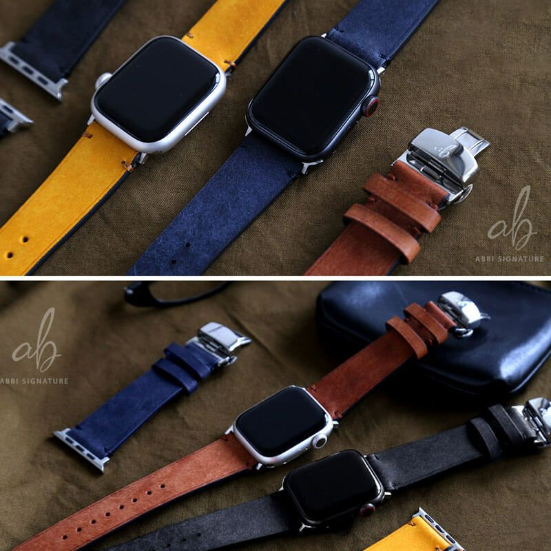 apple watch ベルト 本革 レザー おしゃれ 49mm 46mm 45mm 44mm 42mm 41mm 40mm 38mm イタリアンレザー MARGOT 革 アップルウォッチ