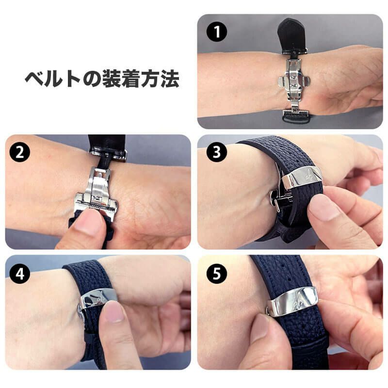 apple watch ベルト 本革 レザー おしゃれ 49mm 46mm 45mm 44mm 42mm 41mm 40mm 38mm シュランケンカーフ 革 シュリンクレザー アップルウォッチ