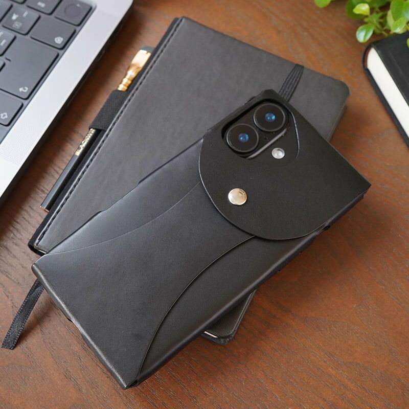 iPhone16 Pro / iPhone 16 ケース ブランド 本革 スマホケース レザー 革 背面 ビンテージリバイバルプロダクション