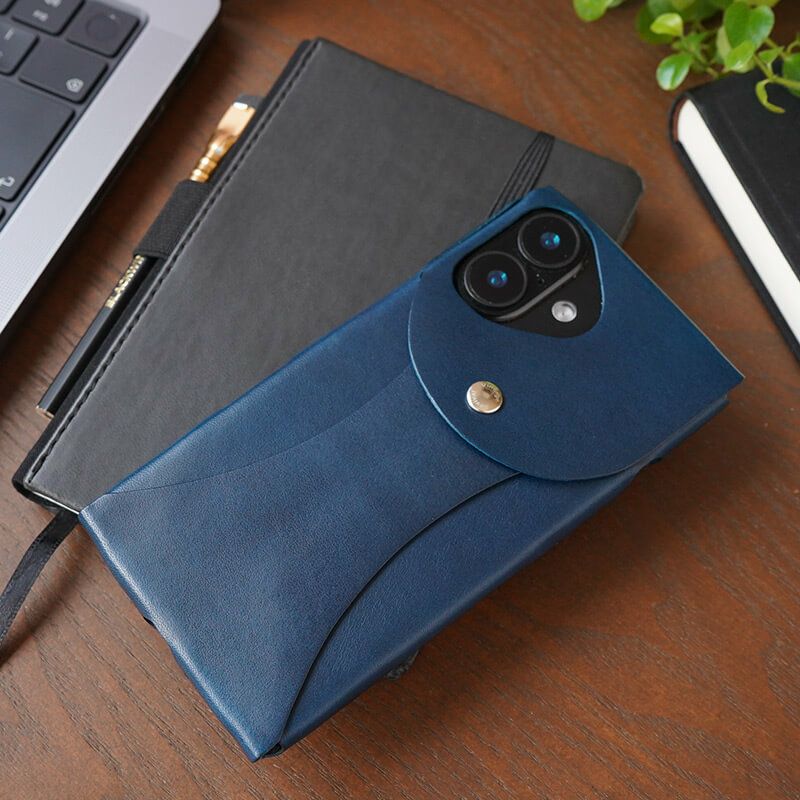 iPhone16 Pro / iPhone 16 ケース ブランド 本革 スマホケース レザー 革 背面 ビンテージリバイバルプロダクション