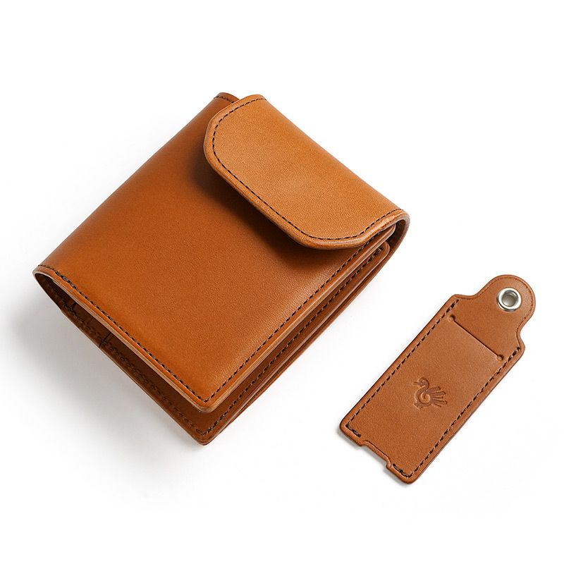 【 二つ折り財布 メンズ 小銭入れあり 財布 メンズ 二つ折り日本製 】 導【SHIRUBE】