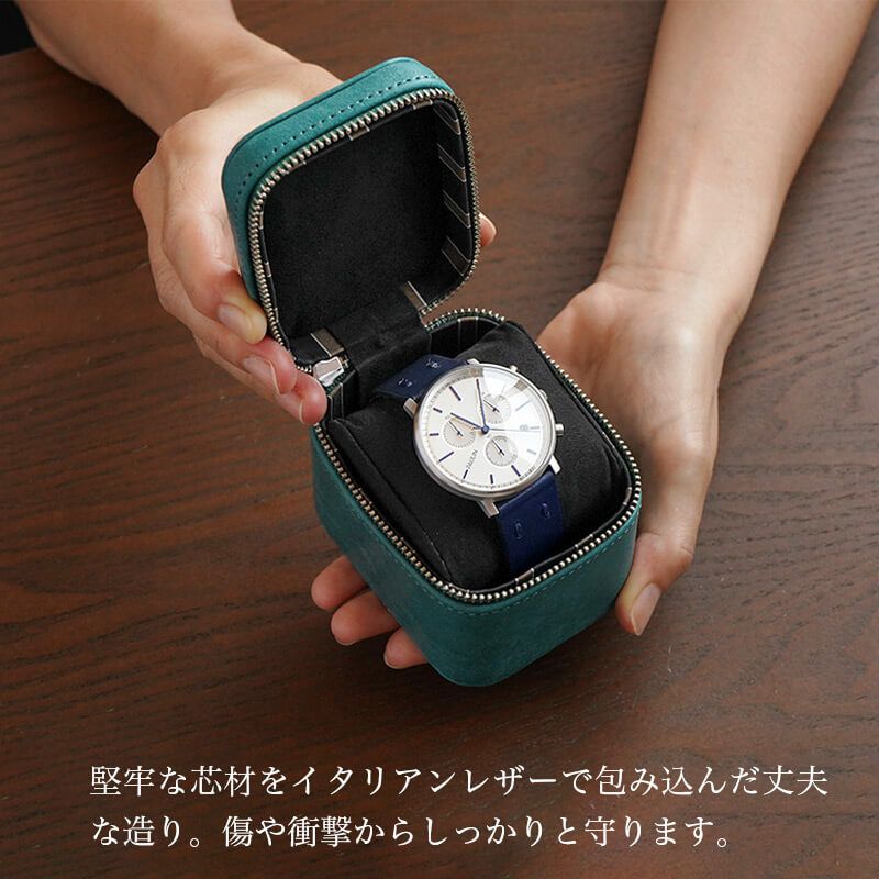 本革レザー 時計ケース 腕時計 収納 時計ボックス おしゃれ 革 ウオッチケース AppleWatch 収納 ケース 