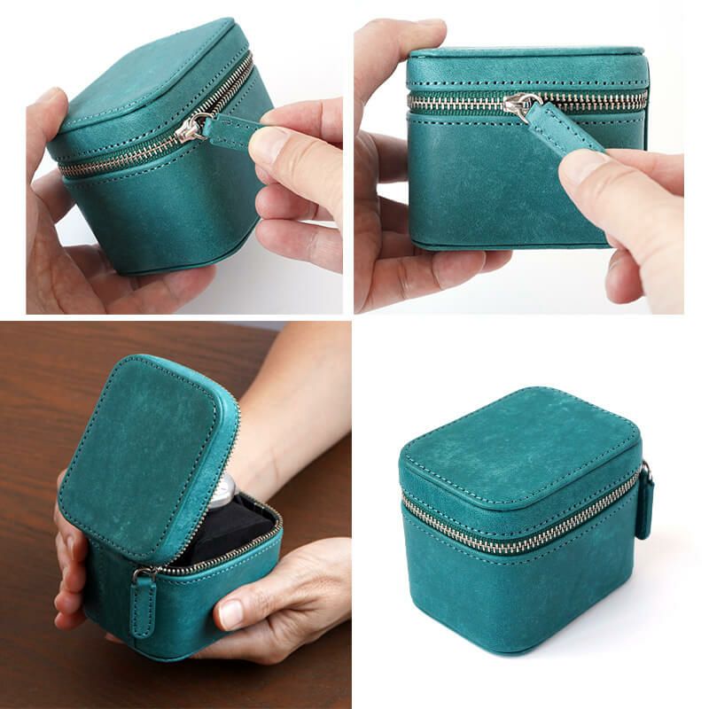 本革レザー 時計ケース 腕時計 収納 時計ボックス おしゃれ 革 ウオッチケース AppleWatch 収納 ケース 