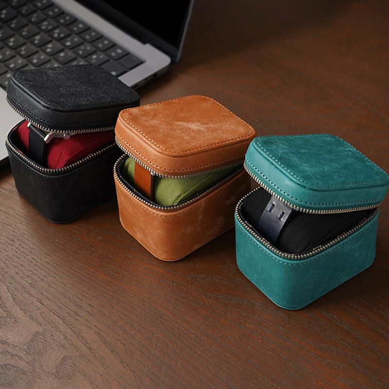 本革レザー 時計ケース 腕時計 収納 時計ボックス おしゃれ 革 ウオッチケース AppleWatch 収納 ケース 