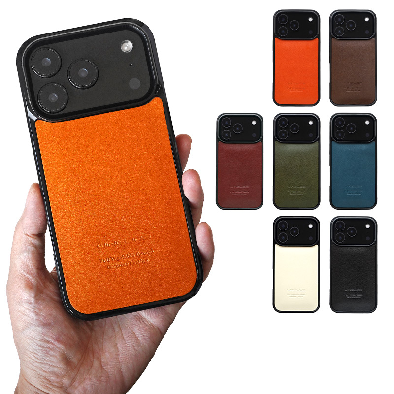 iPhone17 Pro / iPhone17 ProMax / iPhone 17 / iPhoneAir ケース ブランド 本革 スマホケース レザー 革 背面 カバー 栃木レザー