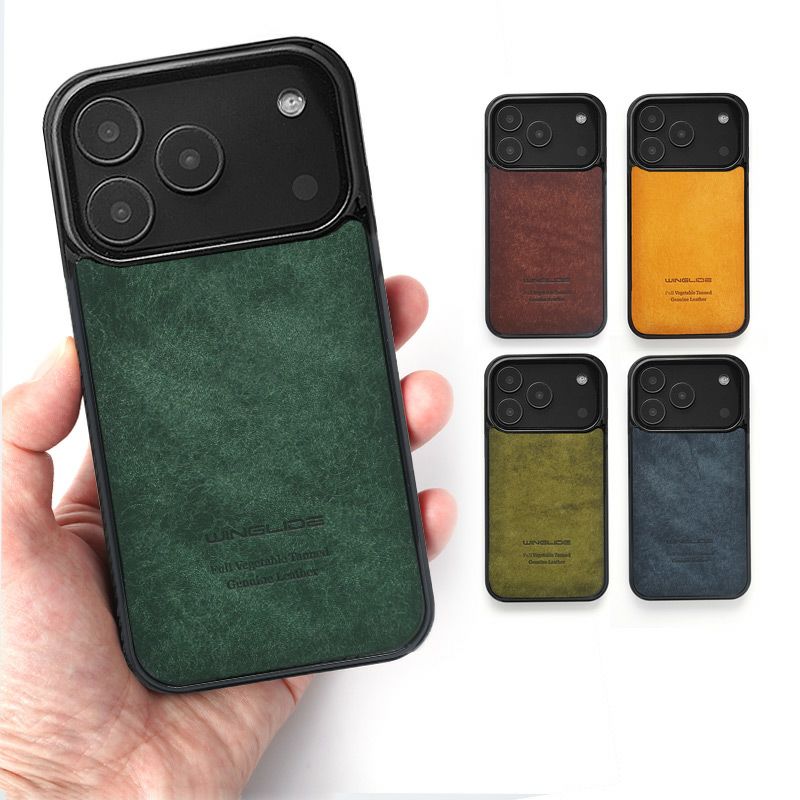 iPhone17 Pro / iPhone17 ProMax / iPhone 17 / iPhone17 Air ケース ブランド 本革 スマホケース レザー 革 背面 カバー プエブロレザー