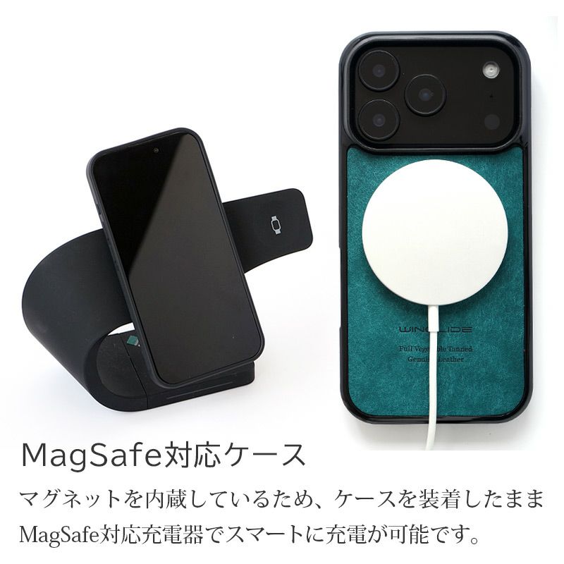 MagSafe対応 iPhone17 Pro / iPhone17ProMax / iPhone 17 / iPhone17 Air ケース ブランド 本革 スマホケース カバー プエブロレザー