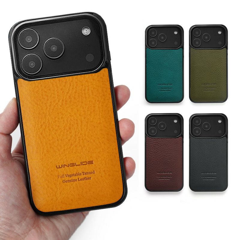 iPhone17 Pro / iPhone17 ProMax / iPhone 17 ケース ブランド 本革 スマホケース レザー 革 背面 カバー ミネルバボックスレザー