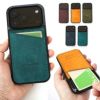 iPhone17 Pro iPhone 17 ケース 背面 カード収納 ブランド 本革 スマホケース カード入れ レザー カバー プエブロレザー カードポケット