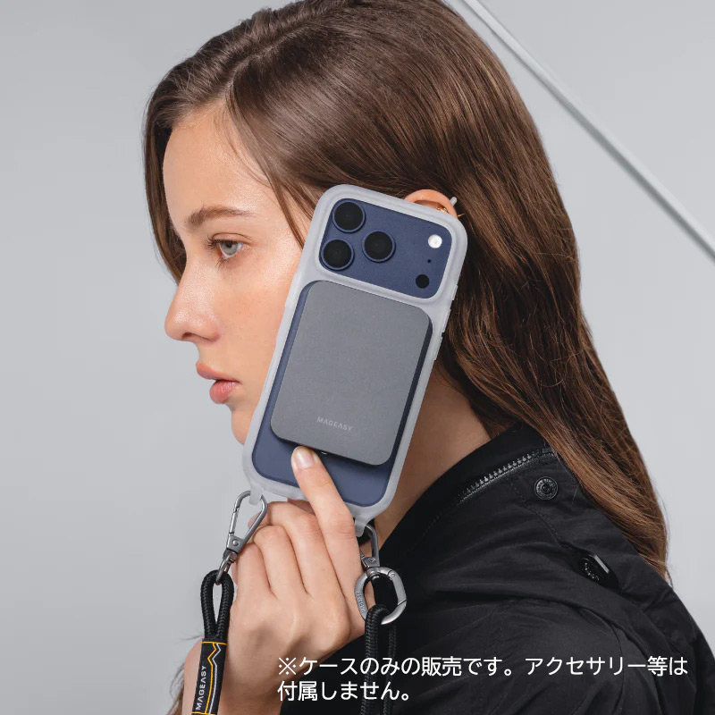 iPhone17 Pro / iPhone17 ProMax / iPhone 17 / iPhoneAir ケース 耐衝撃 スマホケース 衝撃吸収 クリアケース MagSafe ショルダー