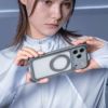 iPhone17 Pro / iPhone17 ProMax ケース 耐衝撃 スマホケース 衝撃吸収 クリアケース MagSafe ショルダー スタンド機能 スマホリング