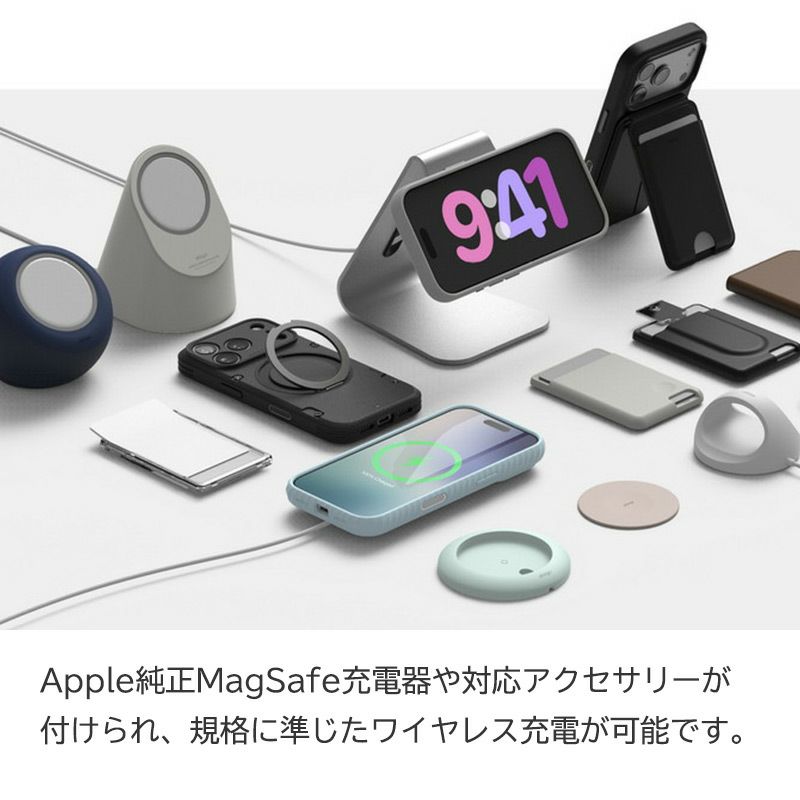 iPhone17Pro iPhone17ProMax ケース 耐衝撃 スマホケース 衝撃吸収 MagSafe対応 スタンド機能 スマホリング リング付き カメラ保護