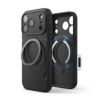iPhone17Pro iPhone17ProMax ケース 耐衝撃 スマホケース 衝撃吸収 MagSafe対応 スタンド機能 スマホリング リング付き カメラ保護